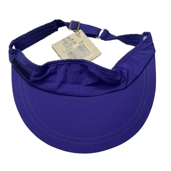 7 Visor Cap Hats Blank Navy Green Purple Red Columbia Sportswear & Cobra NEW - Picture 4 of 12